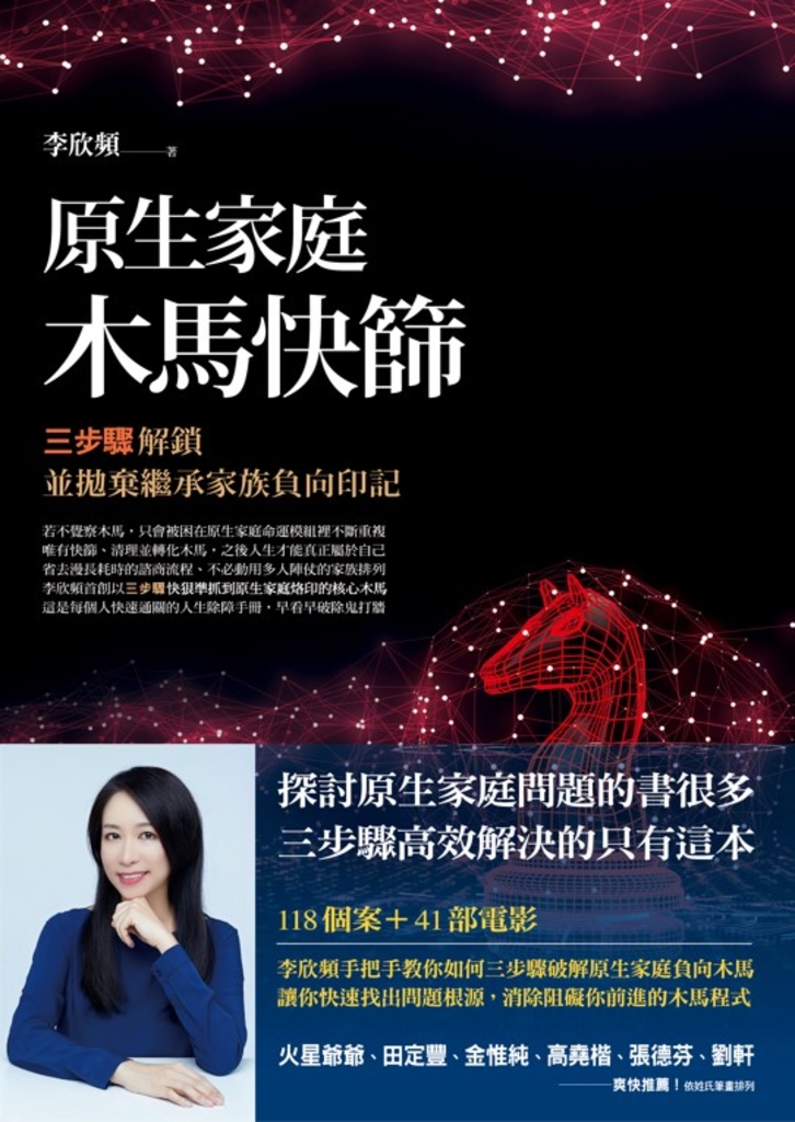 原生家庭木馬快篩:三步驟解鎖並拋棄繼承家族負向印記