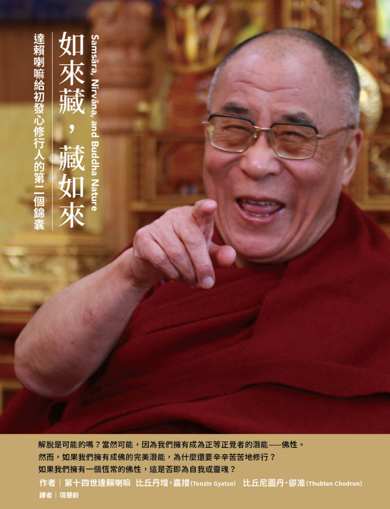 如來藏,藏如來:達賴喇嘛給初發心修行人的第二個錦囊