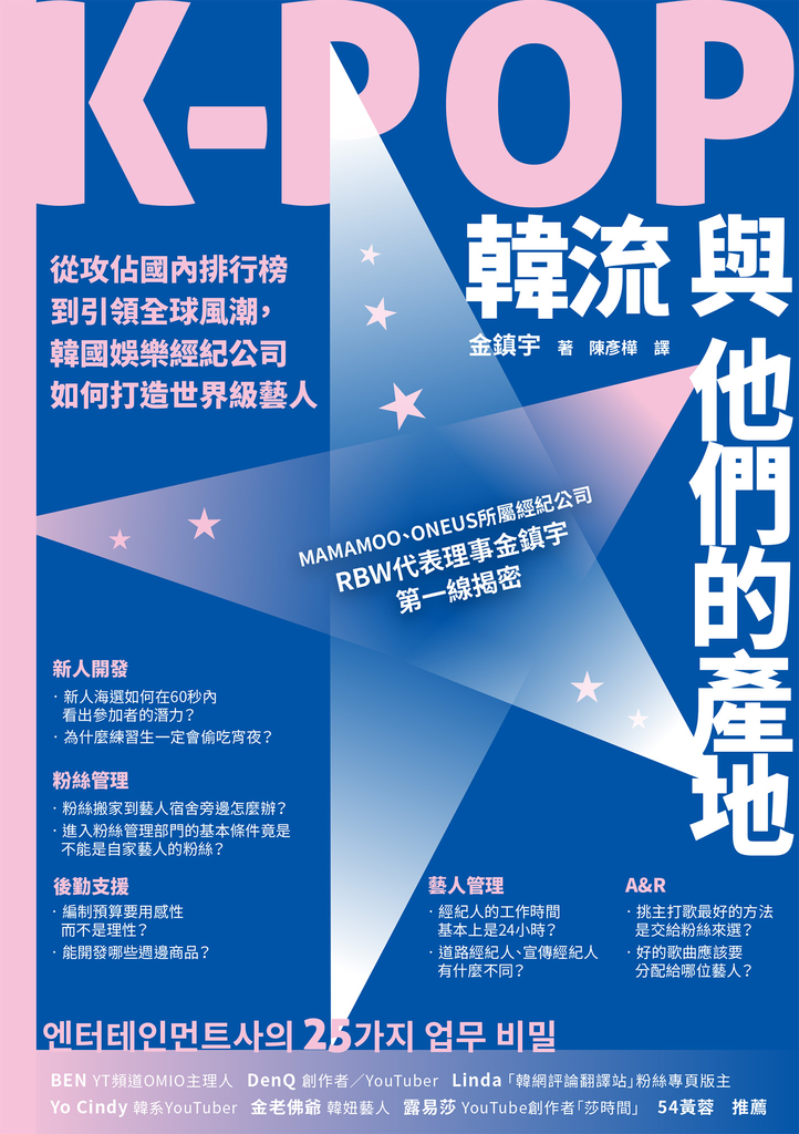 K-POP韓流與他們的產地