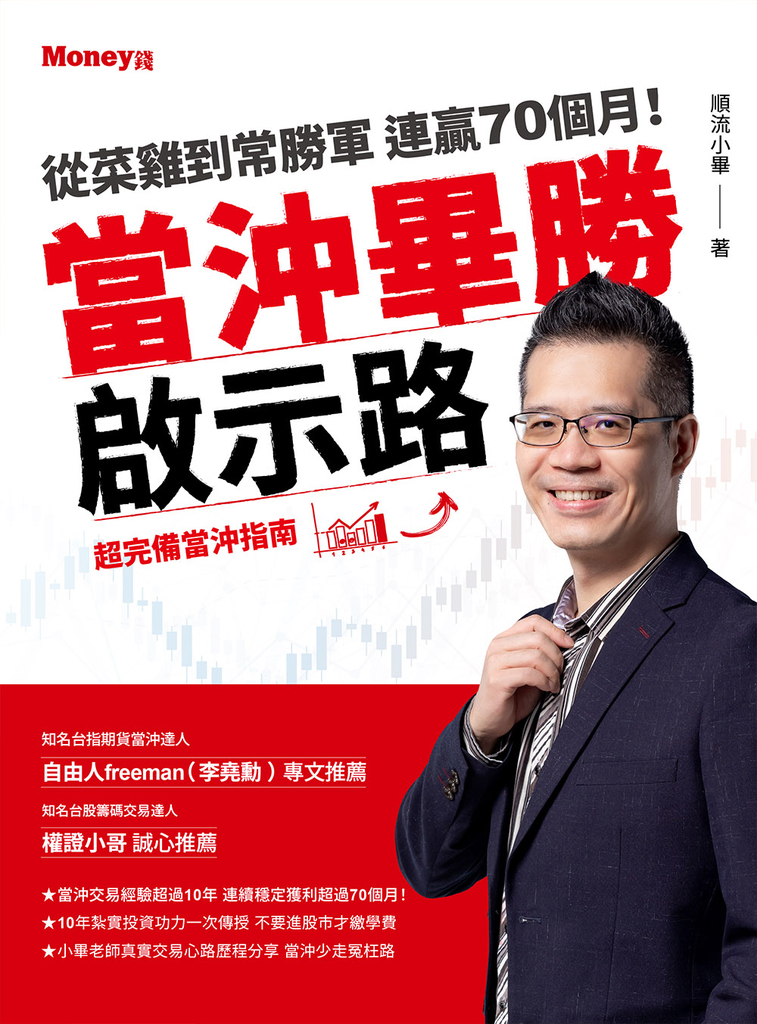 當沖畢勝啟示路:從菜雞到常勝軍 連贏70個月!超完備當沖指南